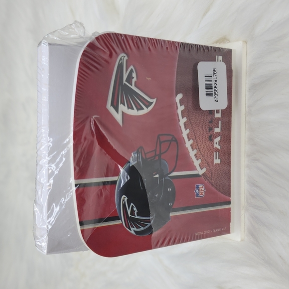 NFL Atlanta Falcons Scarf, Micro Helmet, Paper Pad Gift Set - Picture 16 of 16